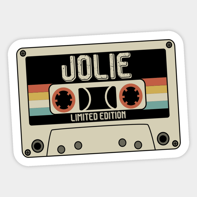 Jolie - Limited Edition - Vintage Style Sticker by Debbie Art